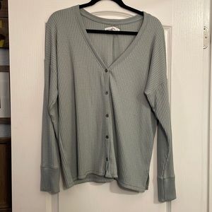 Abercrombie & Fitch Cozy Waffle Sweater